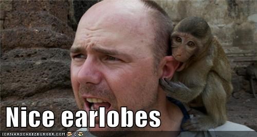 Nice earlobes