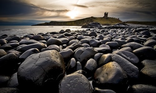 Dunstanburgh Castle, Northumberland, England