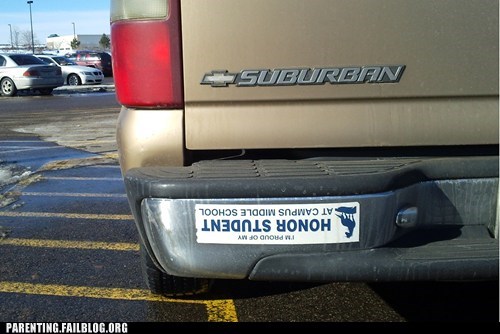 Clearly the kids didn't get their smarts from their parents