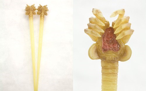 Alien Face Hugger Chopsticks of the Day