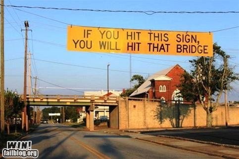 WIN!: Thanks for the Warning WIN