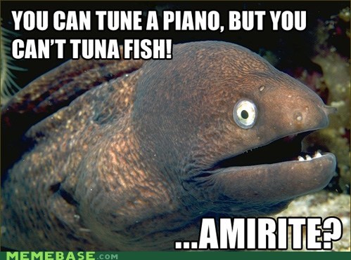 You Can't Carry a Tuna Joke