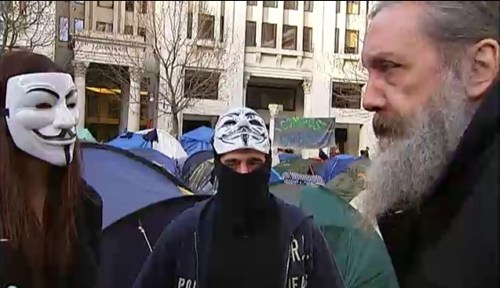 Alan Moore at Occupy London of the Day