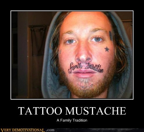 TATTOO MUSTACHE