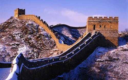 Wallpaper of the Day: Snow on the Great Wall