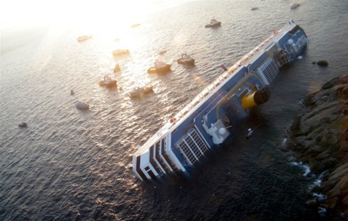 Cruise Liner Crash of the Day