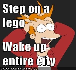 Step On a Lego