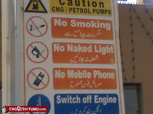 Only fully clothed light please