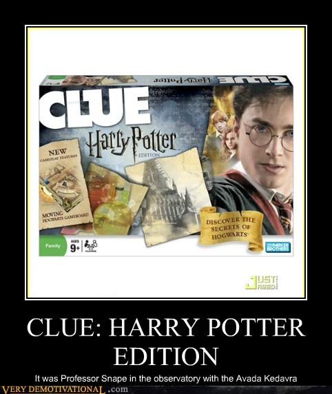 CLUE: HARRY POTTER EDITION