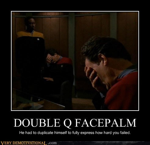 DOUBLE Q FACEPALM