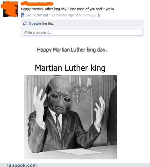 Martian Luther King