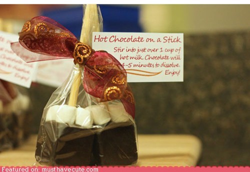 Hot Chocolate on a Stick