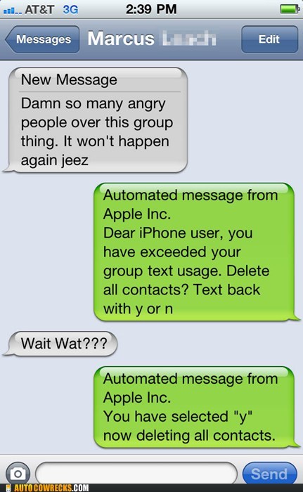 Trolling Mass Texters