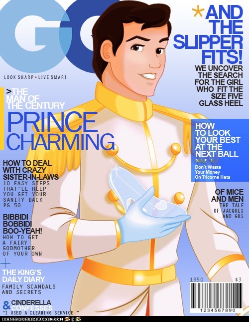Prince Charming: The GQ Cover!