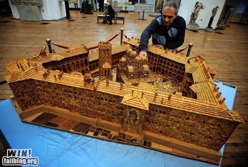 Rila Monastery Matchsticks WIN