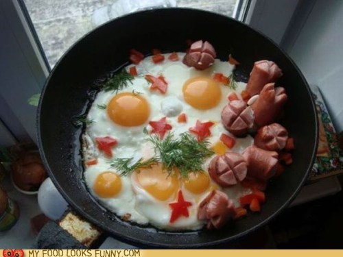 Franks and Eggs