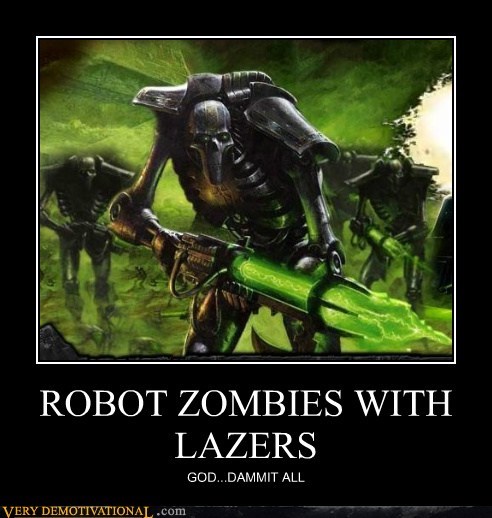 ROBOT ZOMBIES WITH LAZERS