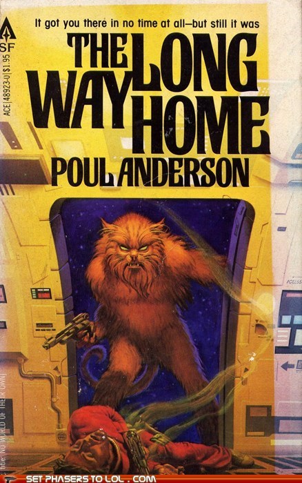 WTF Sci-Fi Book Covers: The Long Way Home