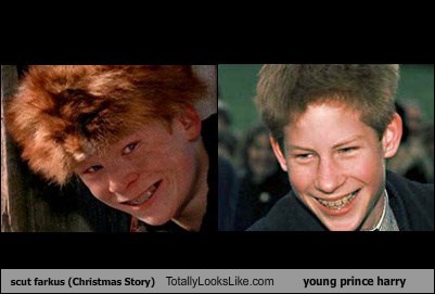 Scut Farkus (Christmas Story) Totally Looks Like Young Prince Harry
