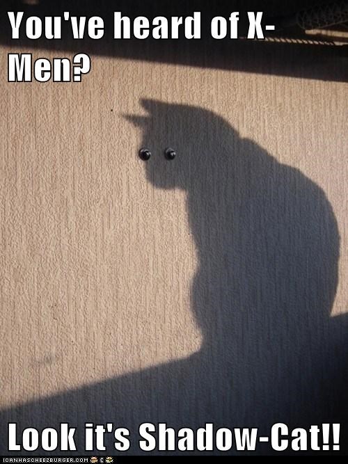 You've heard of X-Men?  Look it's Shadow-Cat!!