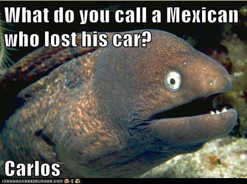 Bad Joke Eel: Mexican't Find It