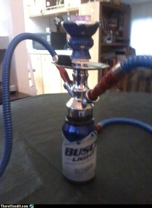 Turn a Beer Can Into a Water Jar for Your Hookah