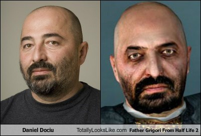 Daniel Dociu Totally Looks Like Father Grigori From Half Life 2