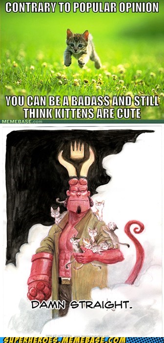 Hellboy Approves.