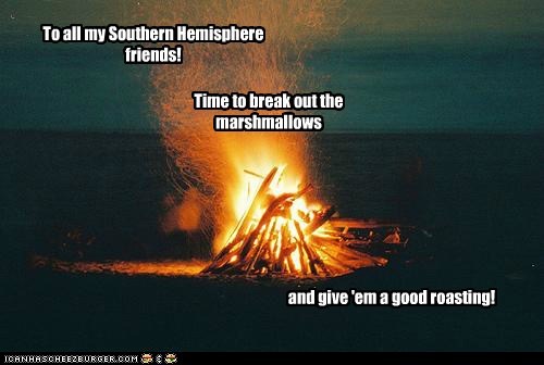 Nothing like a bonfire on the beach!