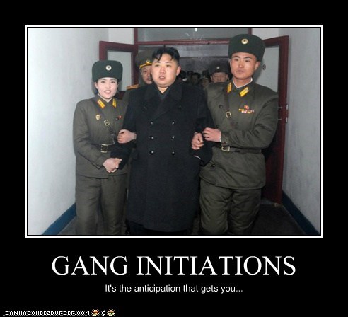 GANG INITIATIONS