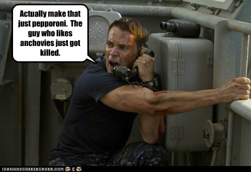 You Get Hungry on the Battleship