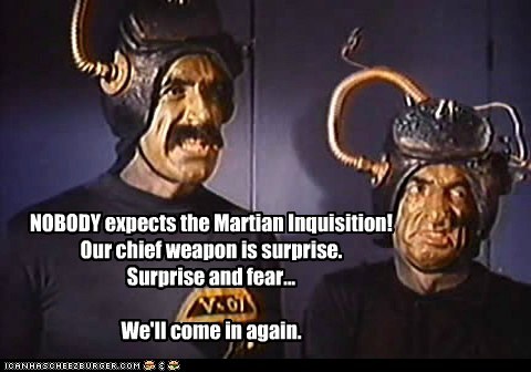 Martian Inquisition