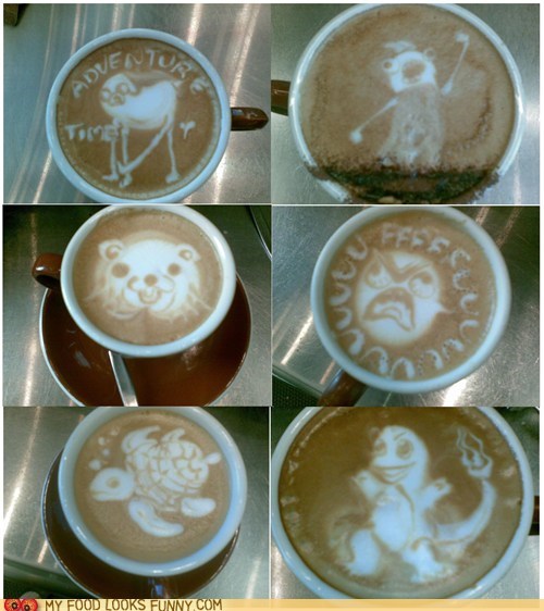 DECORATE ALL THE LATTES