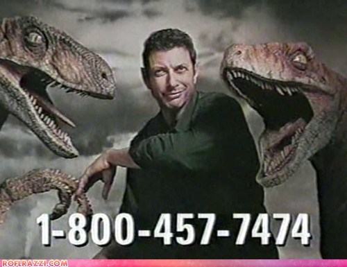 Jeff Goldblums Are Standing By, So Call NOW!