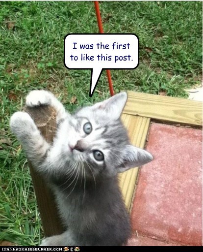 I was the first