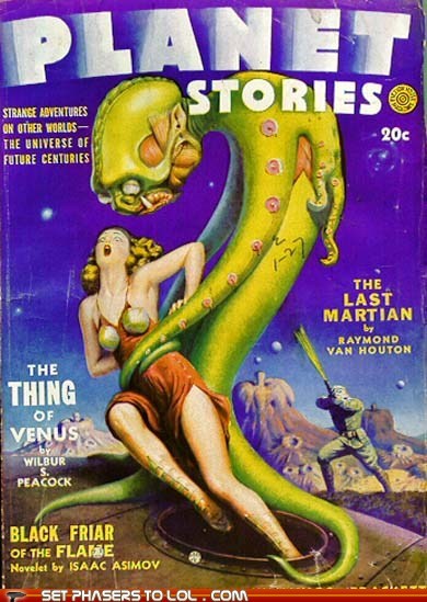 WTF Sci-Fi Book Covers: The Last Martian