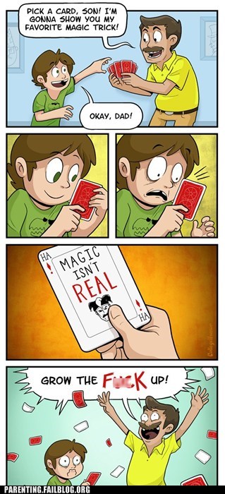 Well, I guess you have to learn it eventually