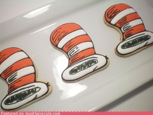 Epicute: Cat in the Hat Cookies