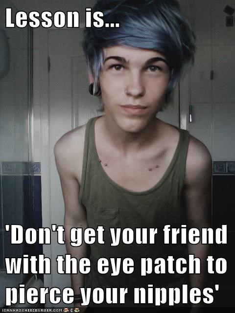 Especially Not Your Eyebrows
