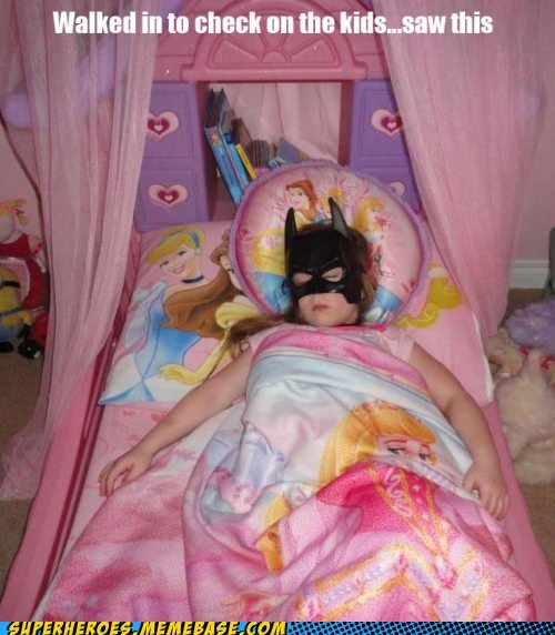 Bat Girl in Training