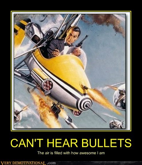 CAN'T HEAR BULLETS