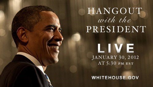 Presidential Google+ Hangout of the Day