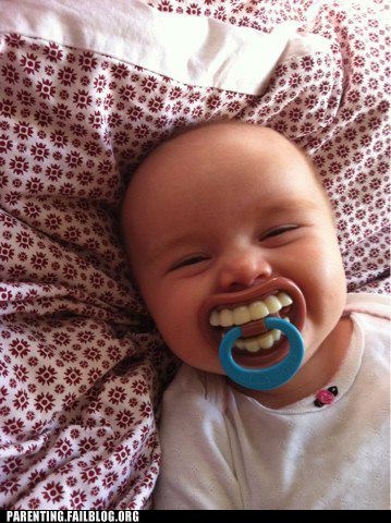 Parenting Fails: This is why babies shouldn't have teeth