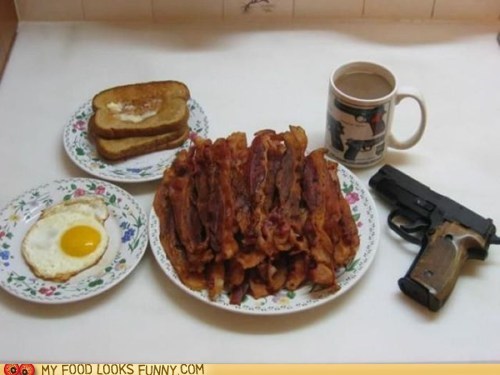 Bacon at Gunpoint