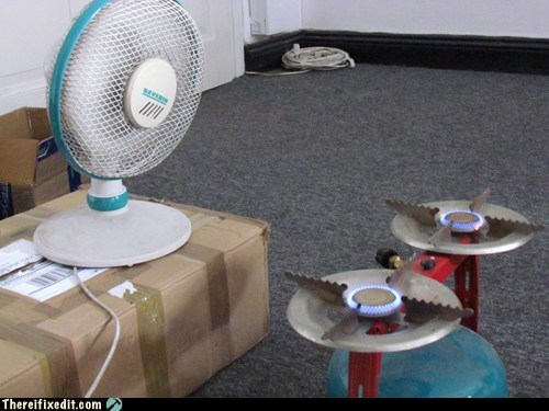 Check Out Our New Office Heating System!