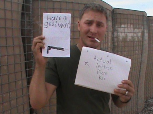 Kids Letters To War of the Day