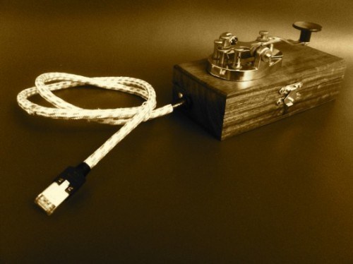 Morse Code Tweeting Device of the Day