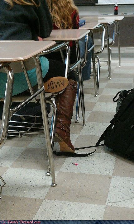 Poorly Dressed: Dressed to WIN: There's a Snake in My Boot