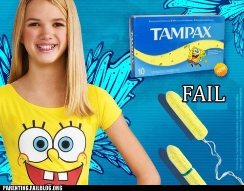 Parenting Fails: Spongebob doesn't go there...