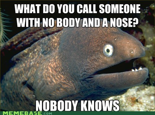 Bad Joke Eel: I Wish They Did